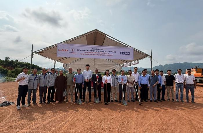 KHỞI CÔNG DỰ ÁN NHÀ MÁY ĐIỆN SINH KHỐI TUYÊN QUANG
