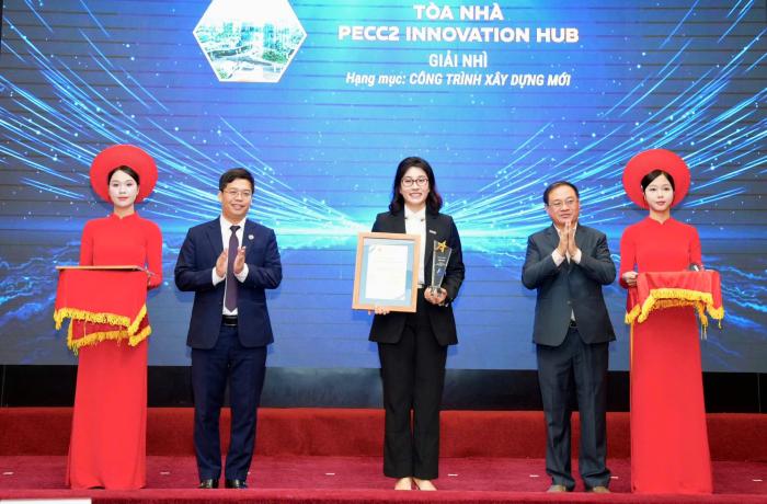 TÒA NHÀ PECC2 INNOVATION HUB PECC2 ĐẠT GIẢI THƯỞNG HIỆU QUẢ NĂNG LƯỢNG TRONG CÁC CÔNG TRÌNH XÂY DỰNG NĂM 2025